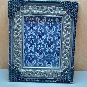 Sheffield Home Victorian Vogue Pewter Ornate 5x7 Picture Frame With Decorative D